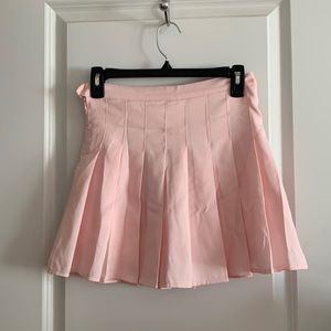 Pink skirt